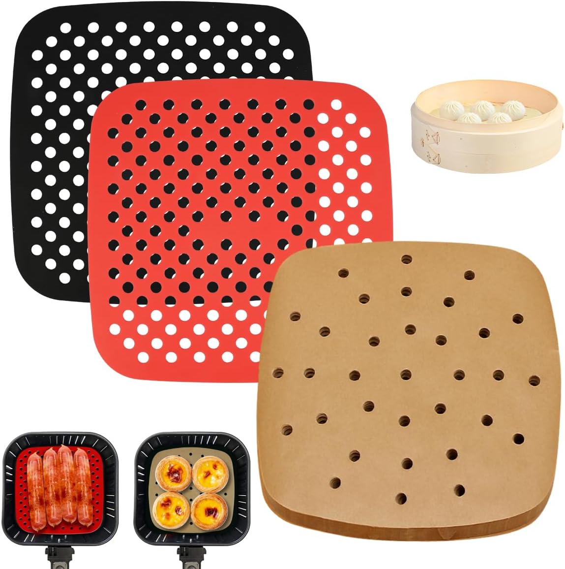 👉 ¿Cansado de Limpiar tu Air Fryer? Mira Esto!