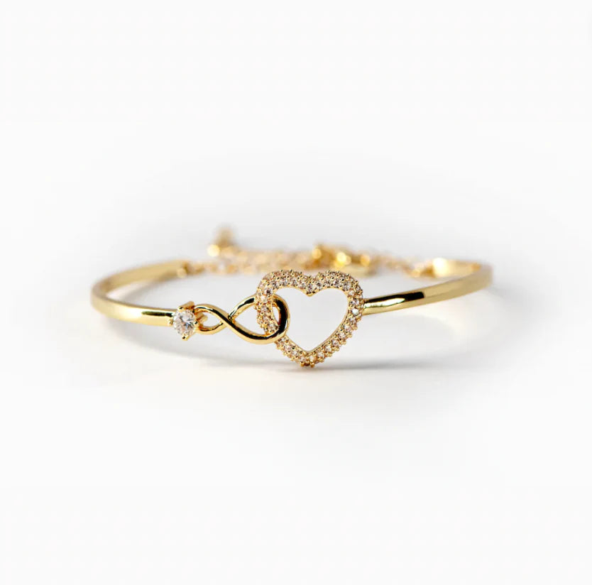 Corazón Infinity Pulsera
